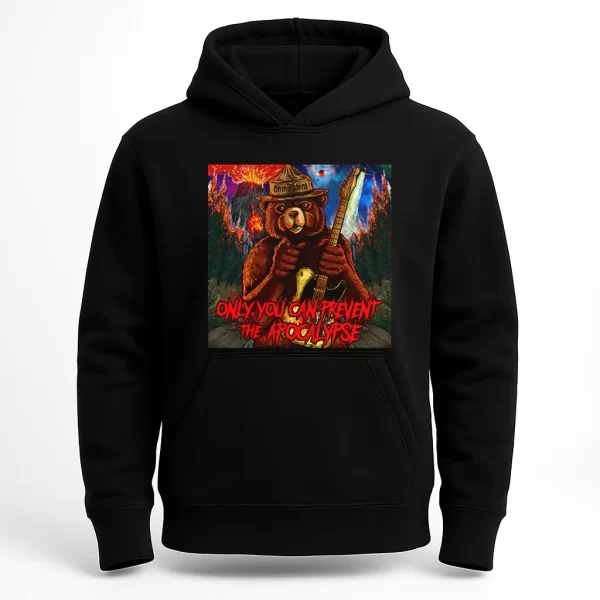 Smoky the Bear black hoodie