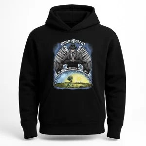 9 Black Angel Black Hoodie